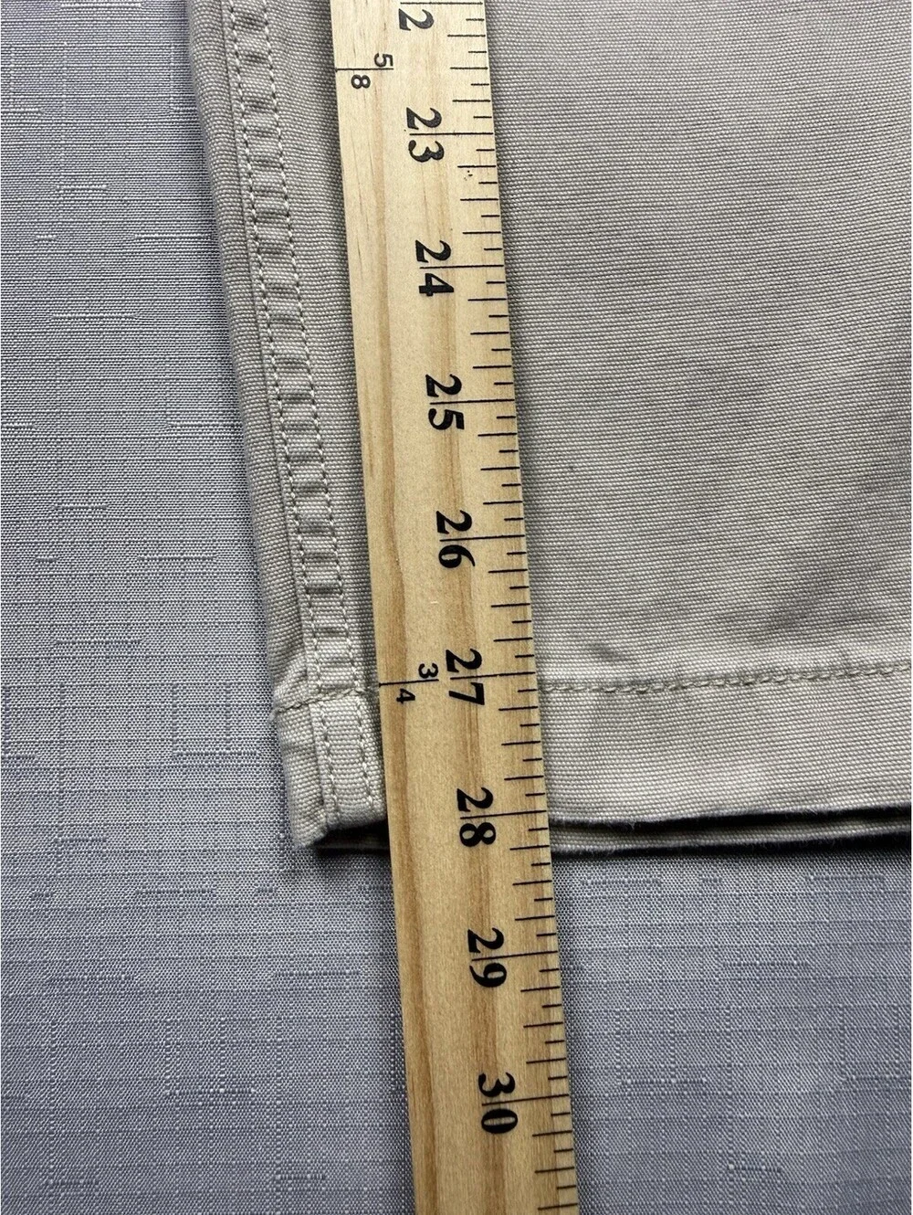 Carhartt Relaxed Fit Canvas Work Pants Mens 40x28 Khaki Beige Utility Work